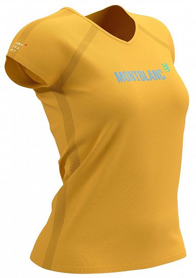 Футболка женская Compressport Training Mont Blanc 2021 AW00107L оранжевая M купить,NaN