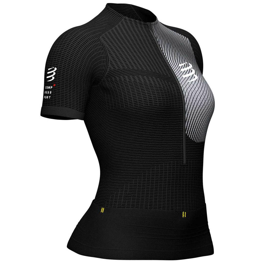 Футболка женская Compressport Trail Postural AW00001B черная M купить,NaN