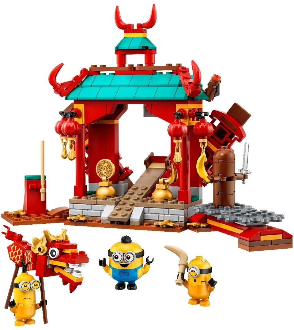 Конструктор Lego Миньоны: бойцы кунг-фу 75550 310 предметов купить,NaN