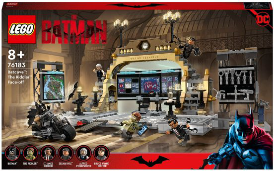 Конструктор Lego Супер Герои Бэтпещера: схватка с Загадочником 76183 581 предметов купить,NaN