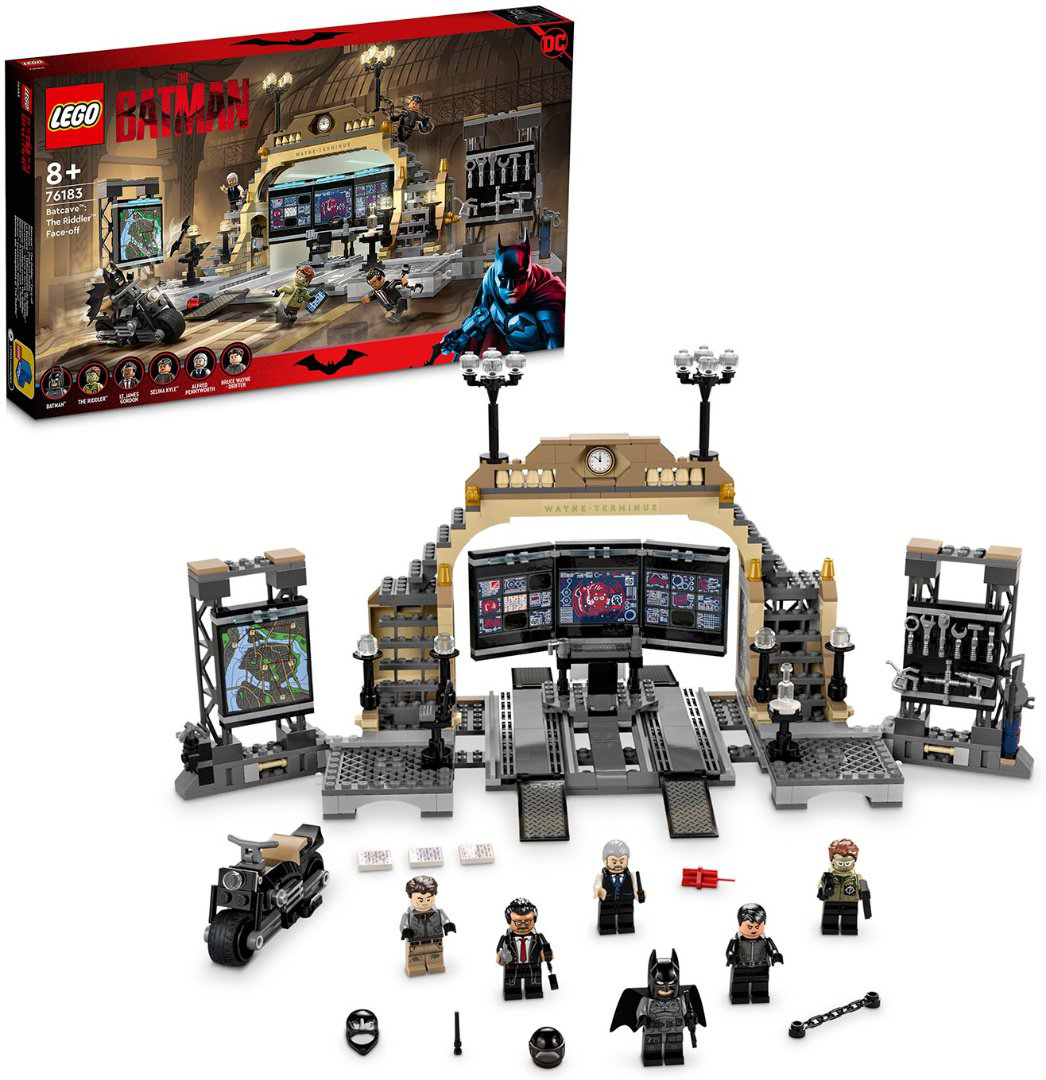 Конструктор Lego Супер Герои Бэтпещера: схватка с Загадочником 76183 581 предметов купить,NaN