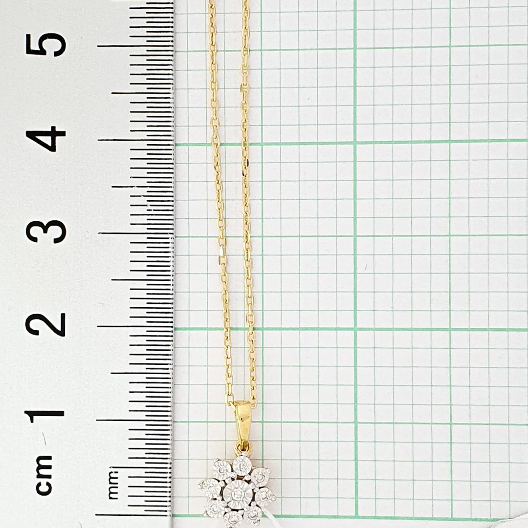 Колье Goldos Premium SDP2667 45см 2,3гр 0,05ct. купить,NaN