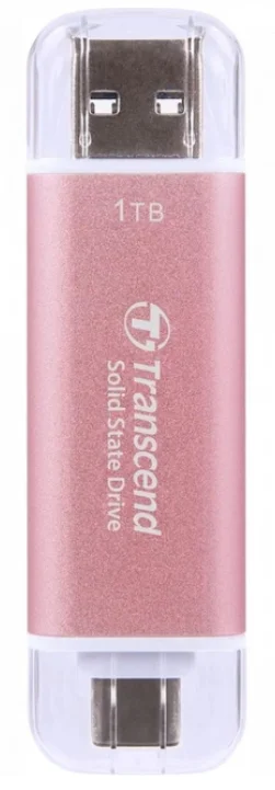 USB-флешка Transcend ESD310P TS1TESD310P 1Tb Pink