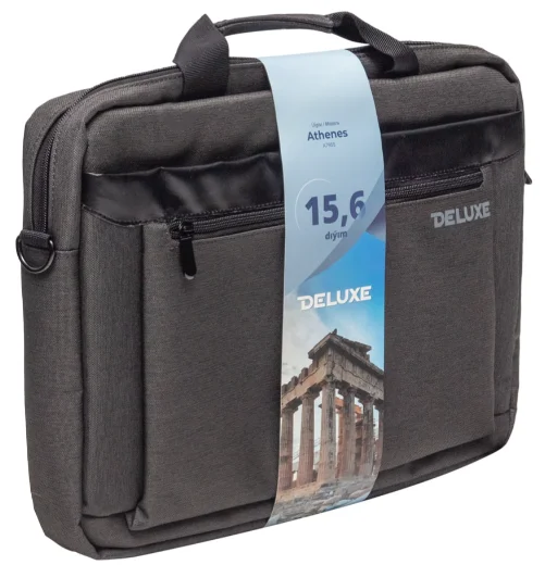 Сумка Deluxe Athenes A7955 15.6" Grey - ForteMarket Сумка Deluxe Athenes A7955 15.6" Grey купить,0