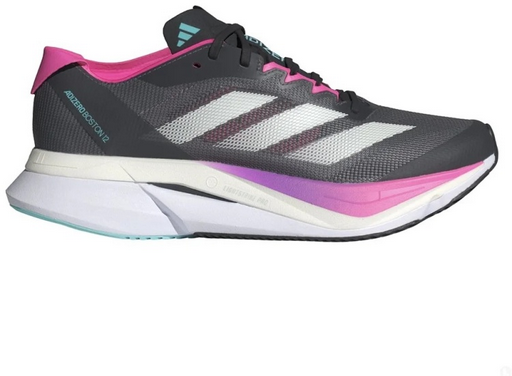 Кроссовки Adidas Adizero Boston 12 JI4481 черный-розовый 5 38