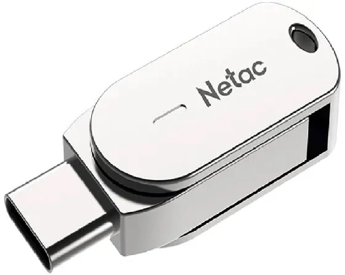 USB FLASH CARD NETAC NT03U785C-064G-32PN СЕРЕБРИСТЫЙ купить,7549