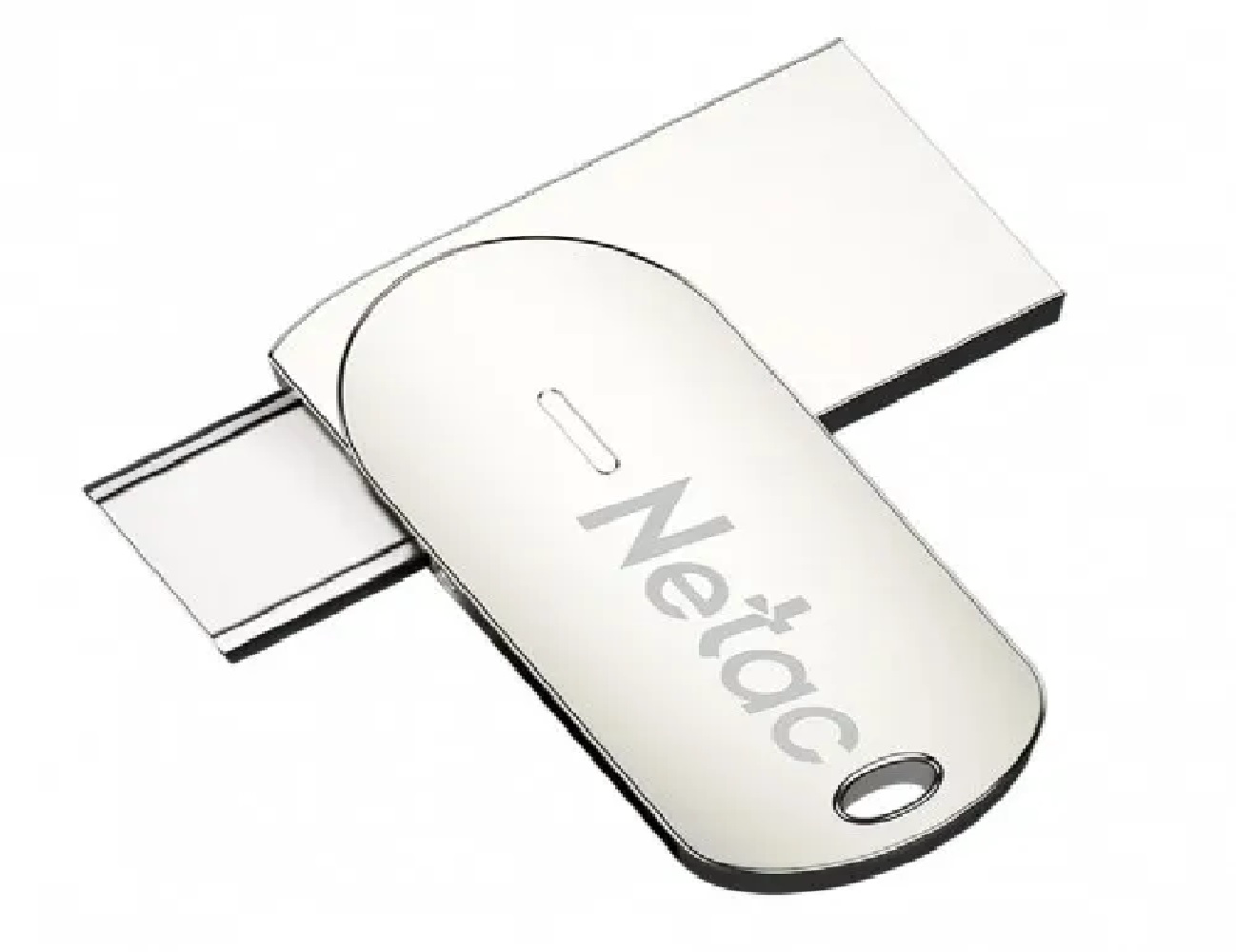 USB FLASH CARD NETAC NT03U785C-064G-32PN СЕРЕБРИСТЫЙ купить,7549