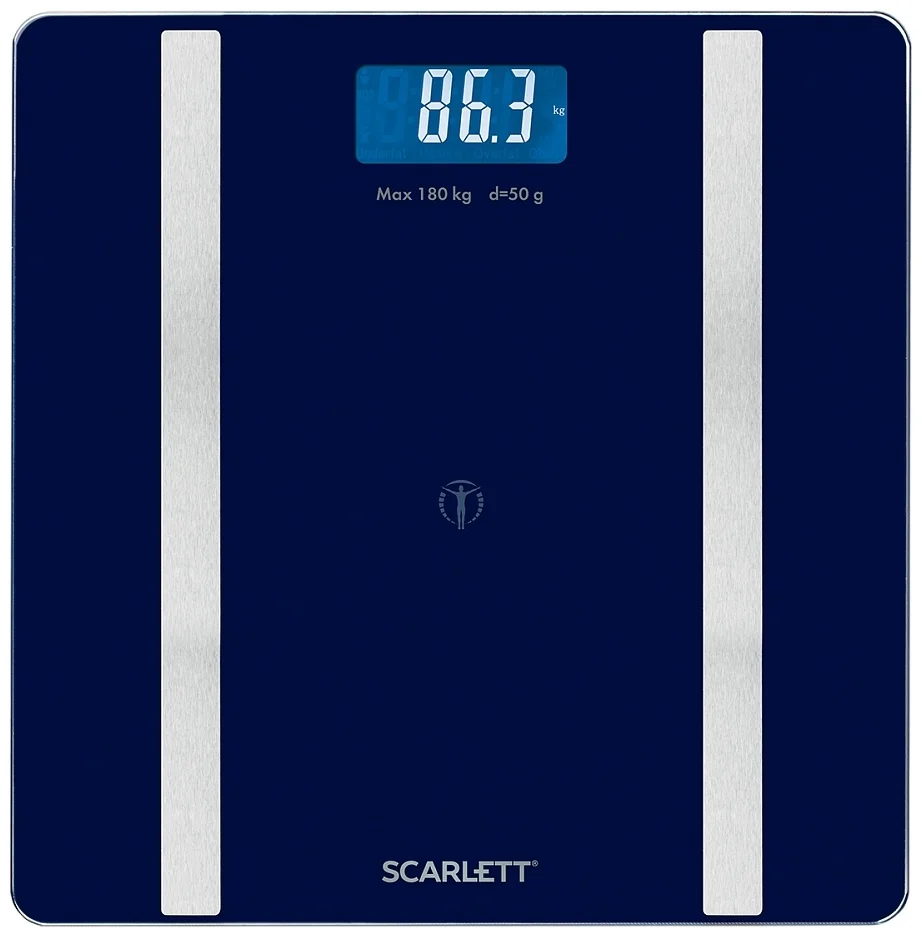 Весы напольные Scarlett SC-BS33ED111 темно-синие