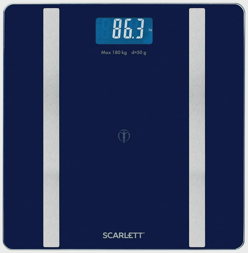 Весы напольные Scarlett SC-BS33ED111 темно-синие