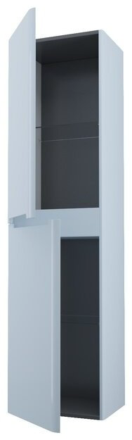 Шкаф навесной Iddis EDI40B0i97 40x30x150см голубой купить,NaN