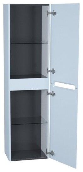 Шкаф навесной Iddis EDI40B0i97 40x30x150см голубой