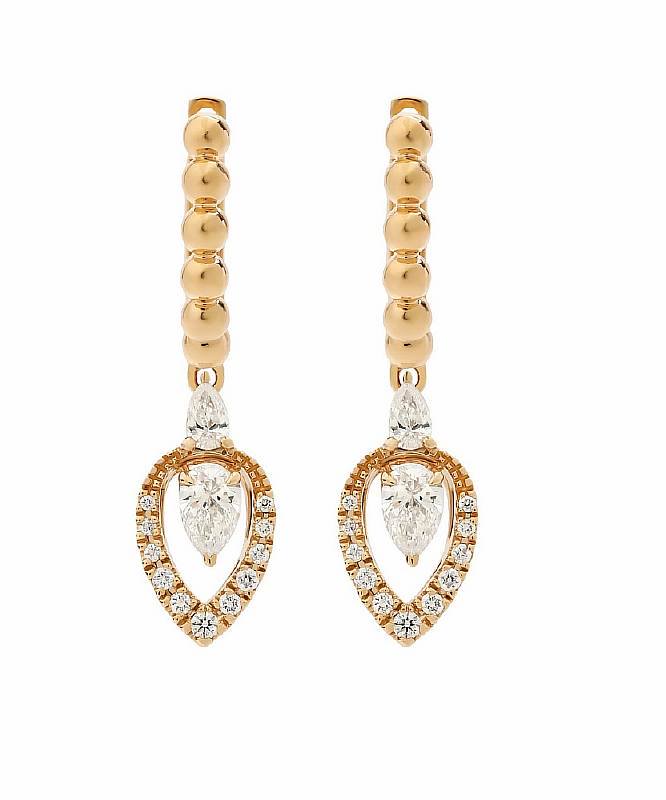 Серьги Casato 1589 cas 4,01гр 0,66ct. купить,NaN