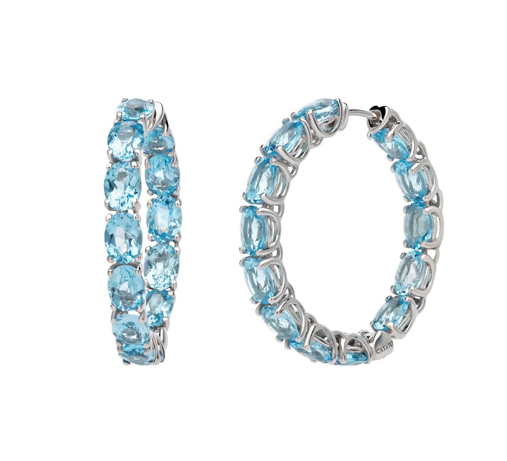 Серьги Casato 1641 cas 9,24гр 0,03ct 19,55ct. купить,NaN
