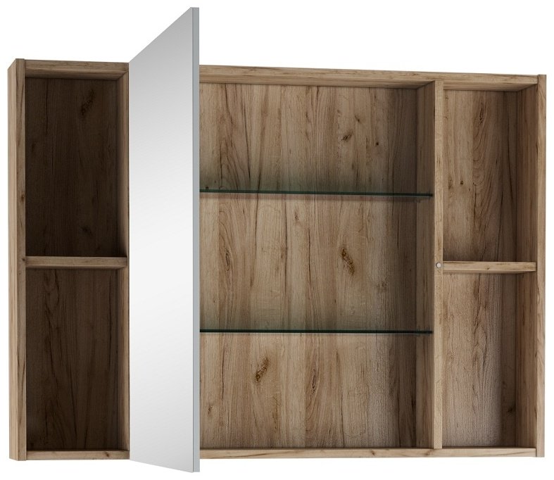 Шкаф зеркальный Домино DCr2206HZ 100x15.7x72.2см купить,NaN