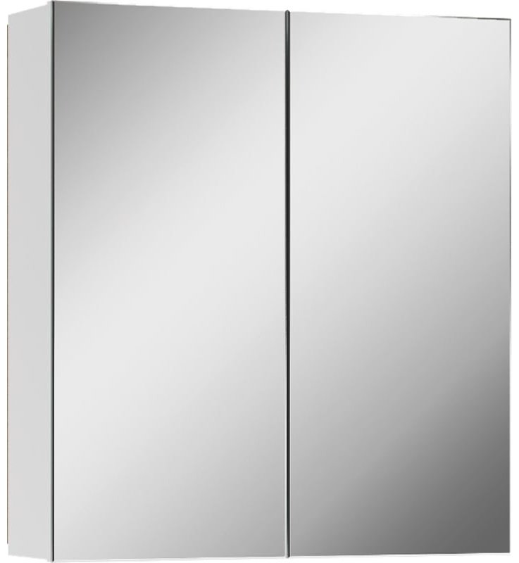 Шкаф зеркальный навесной Kabinka.kz DM2303HZ 50x14.1x55.5см белый купить,NaN