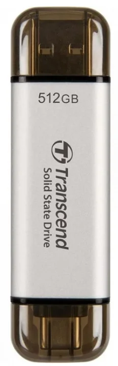 USB-флешка Transcend TS512GESD310S 512Gb Silver
