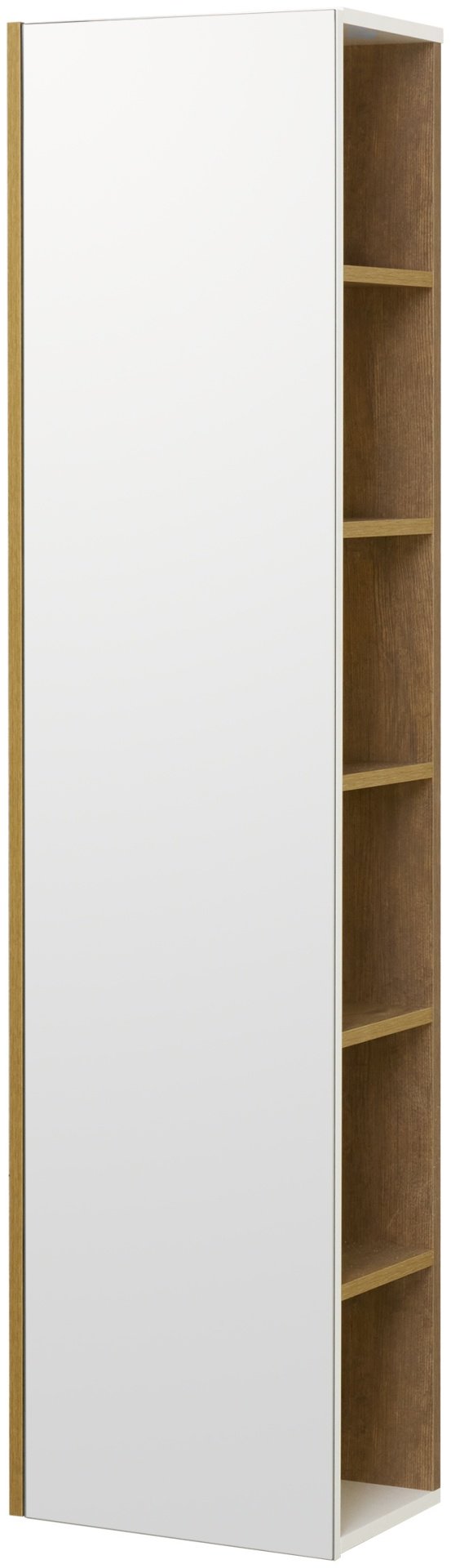 KABINKA.KZ 1A253403SDZ90, 40x23x160 см, белый, коричневый