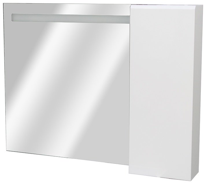 Шкаф зеркальный навесной KABINKA.KZ София 80, 80x14.5x70 см, белый