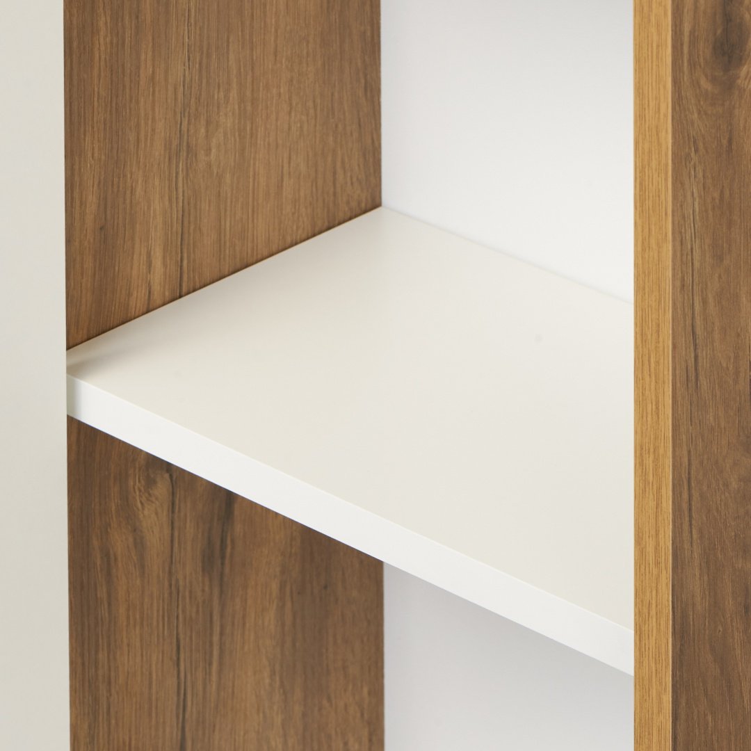 KABINKA.KZ 1A253403SDZ90, 40x23x160 см, белый, коричневый