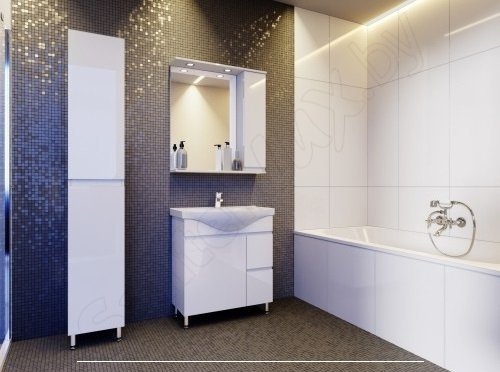 Зеркало-шкаф Juventa Моника Новая МШНЗ3-75 75x83.5см купить,NaN