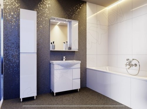 Зеркало-шкаф Juventa Моника Новая МШНЗ3-75 75x83.5см купить,NaN