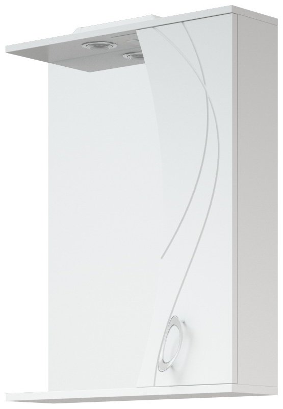 Шкаф навесной Corozo 59x18x74 см, Наина 60С белый