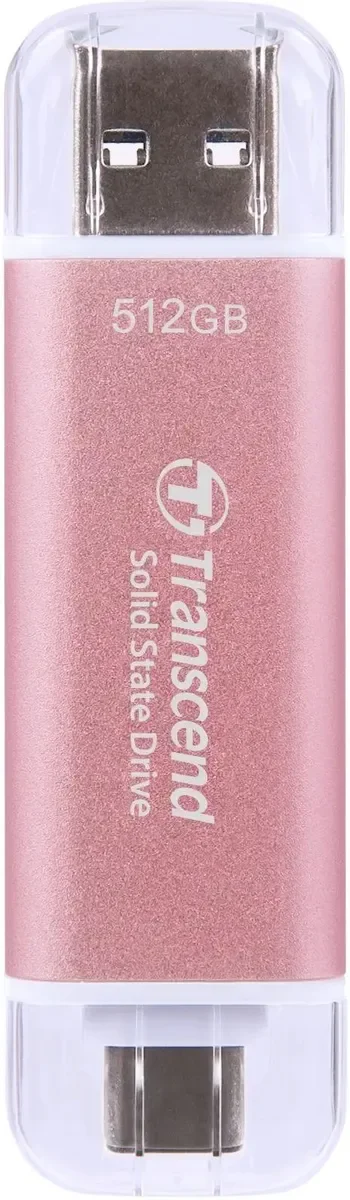 USB-флешка Transcend ESD310P TS512GESD310P 512Gb Pink