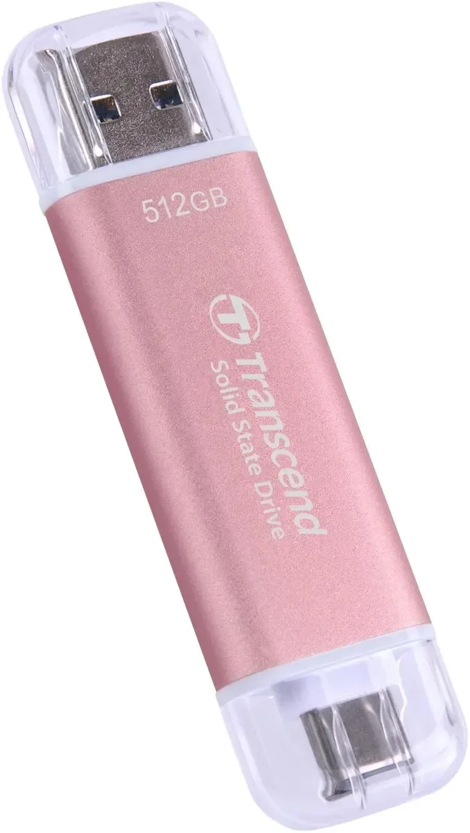 USB-флешка Transcend ESD310P TS512GESD310P 512Gb Pink купить,0