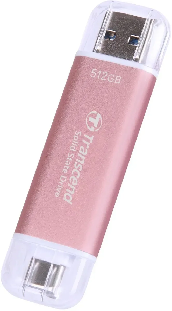 USB-флешка Transcend ESD310P TS512GESD310P 512Gb Pink купить,0