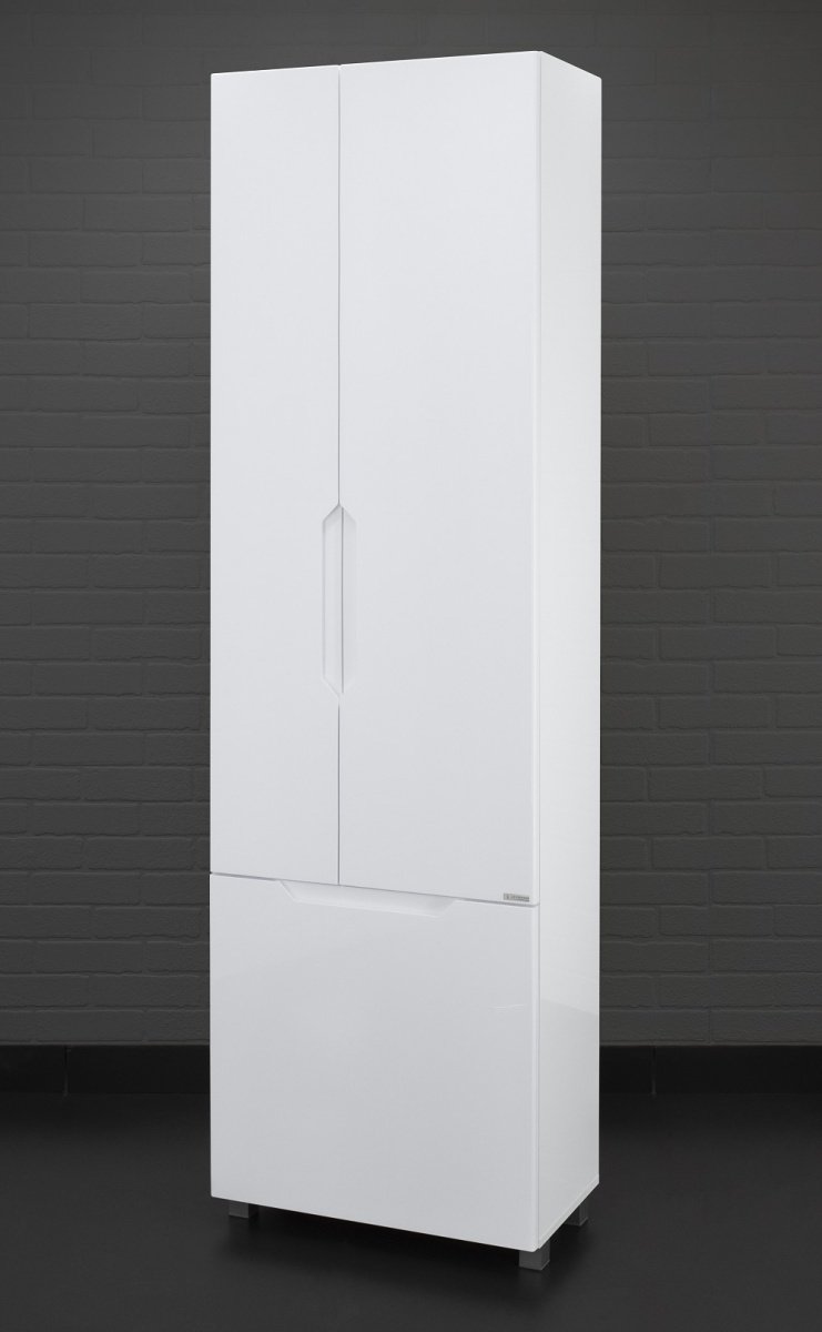 Шкаф-пенал напольный KABINKA.KZ Optima 60 , 60x32x195 см, белый