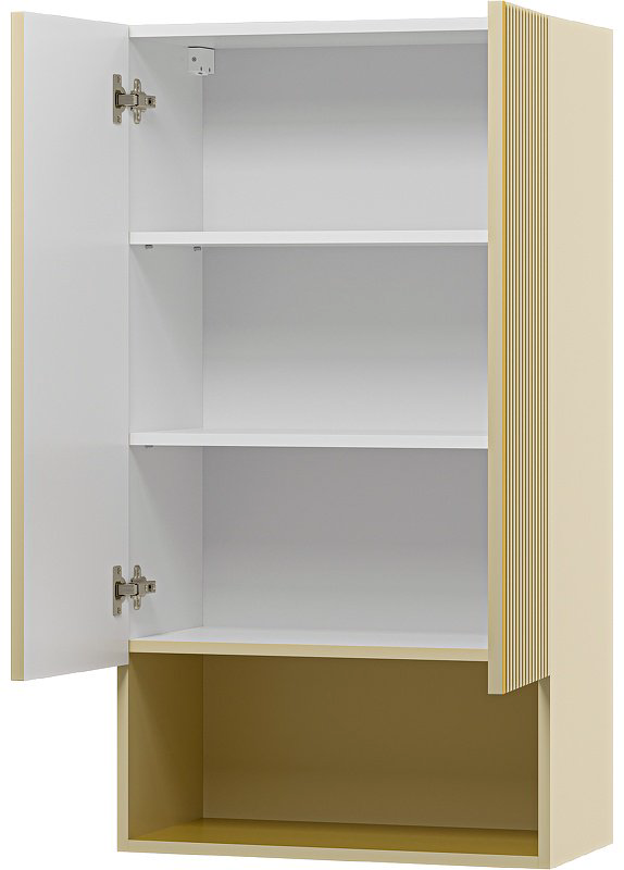 Шкаф навесной Brevita VEG-08060-031 60x30.4x110см светло-коричневый купить,NaN