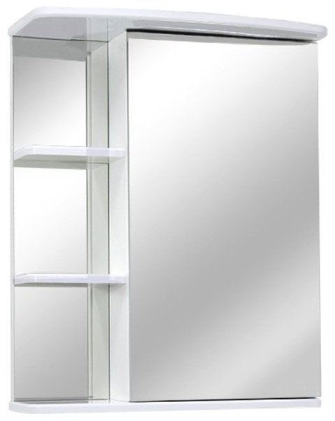 Шкаф навесной Lindis Троя 56.5x15x73см белый купить,NaN