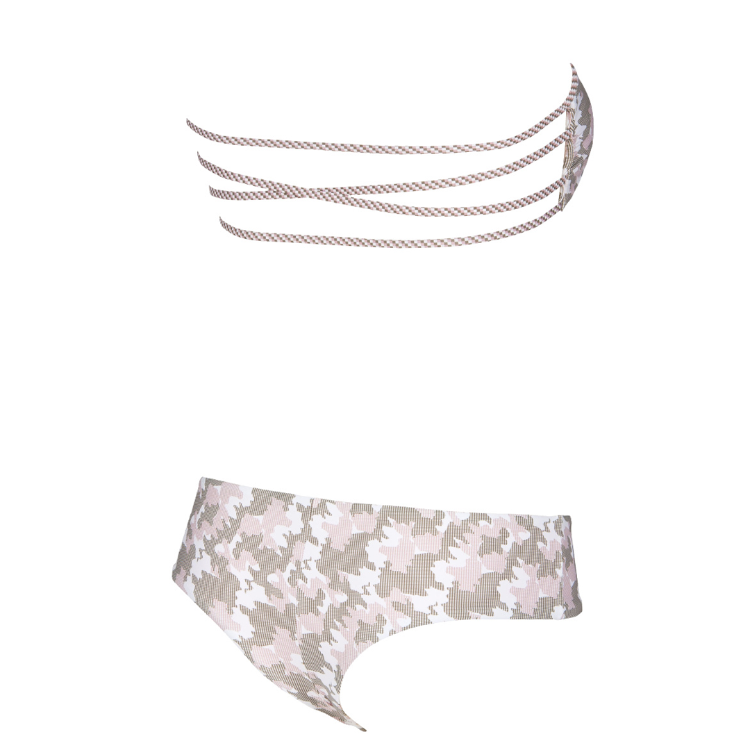 Купальник Arena Bandeau 002153 бежевый 38 купить,NaN