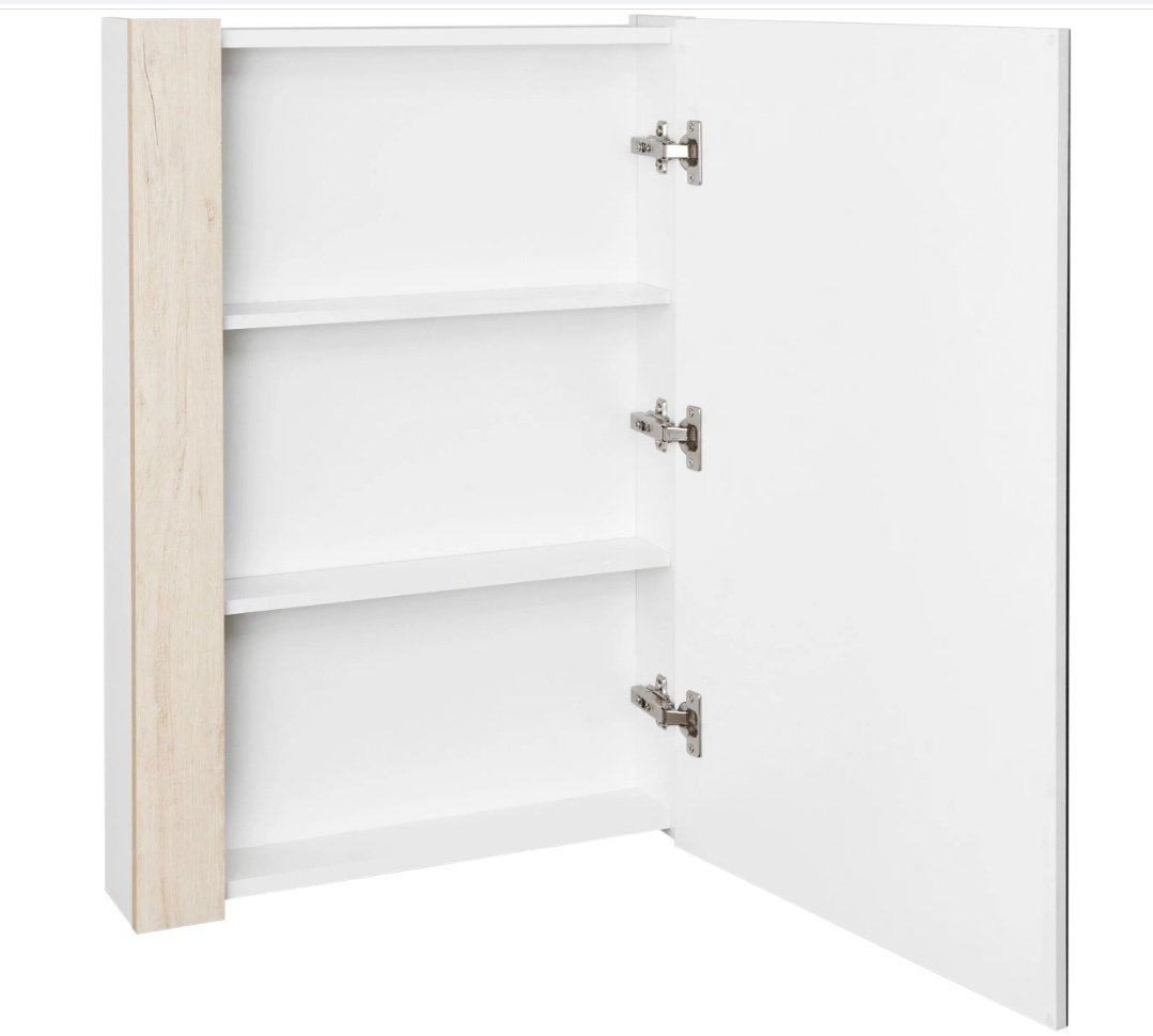 Шкаф навесной AQUATON K0000095711, 55x13x80 см, бежевый