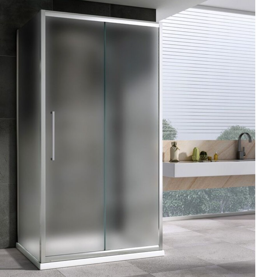 Душевое ограждение Abber трехстенное AG30140MH-S50M-S50M, 1400х1950 мм купить,NaN