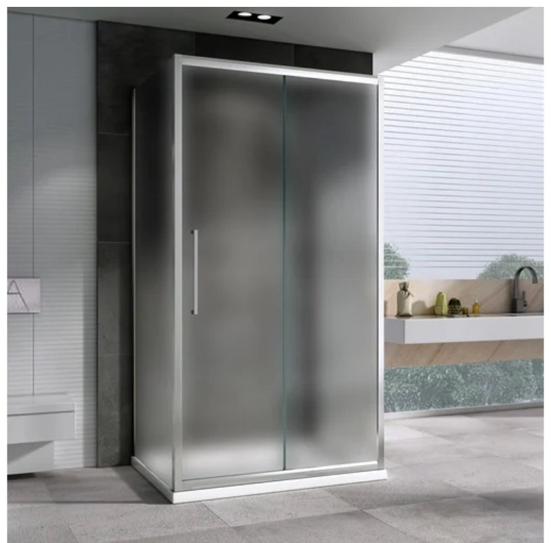 Душевое ограждение Abber трехстенное AG30170MH-S50M-S50M, 1700х1950 мм купить,NaN