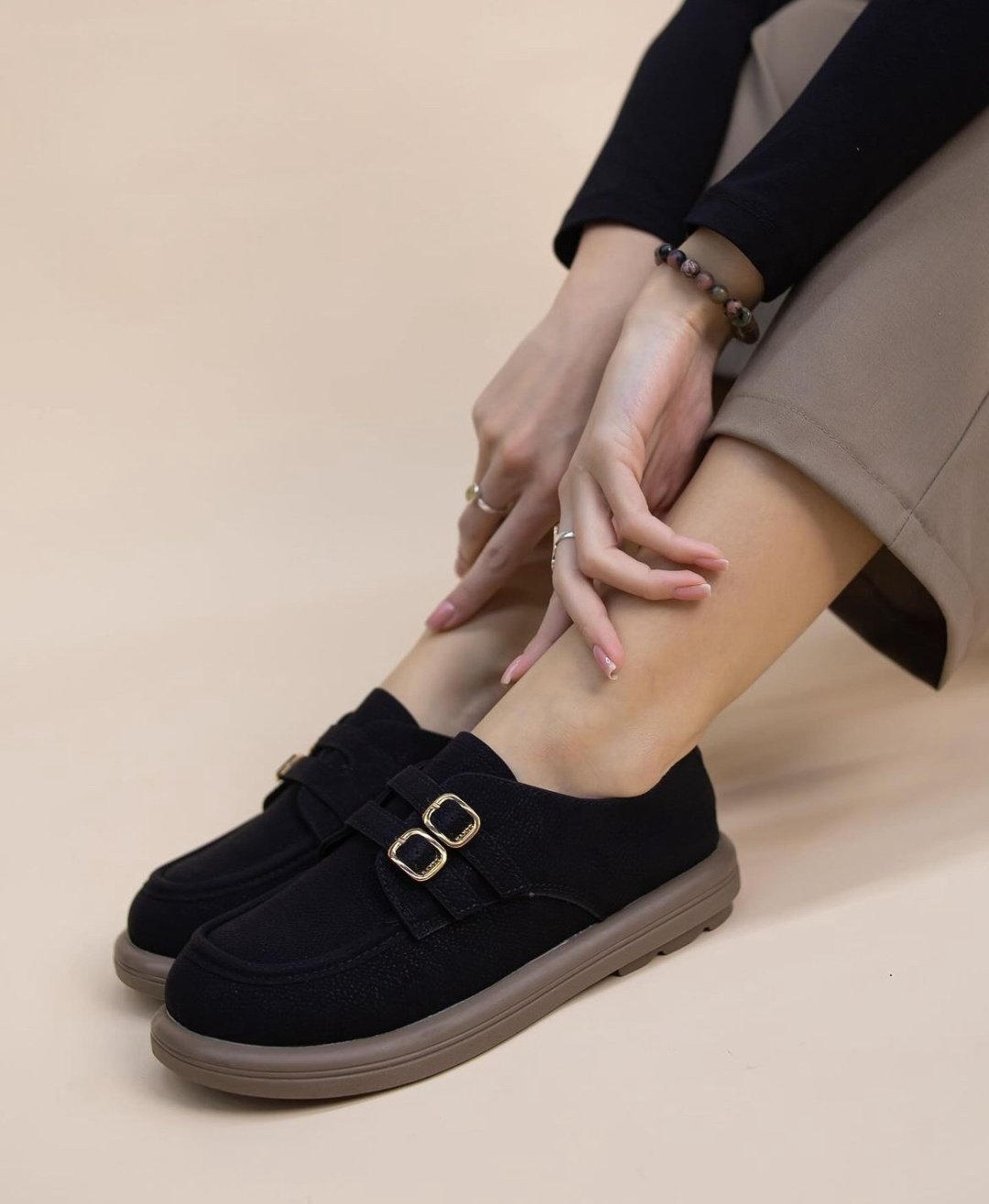 Лоферы Fashion chic черный