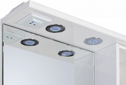 Шкаф навесной Акватон Онда 1A009802ON01R 58.6x17.2x79.8см белый купить,NaN
