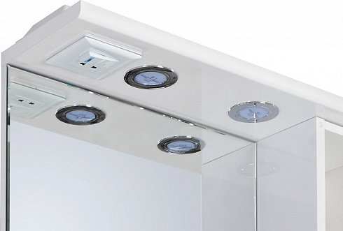 Шкаф навесной Акватон Онда 1A009802ON01R 58.6x17.2x79.8см белый купить,NaN