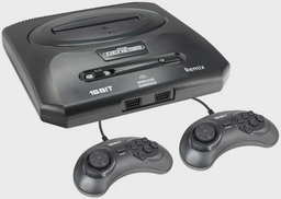 Игровая приставка Sega Retro Genesis Remix + 600 игр Black