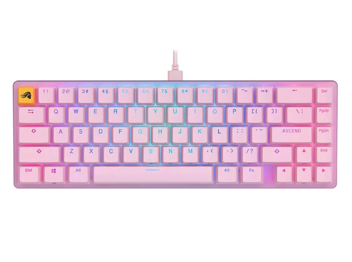 Клавиатура Glorious GMMK2 Compact GLO-GMMK2-65-FOX-P Pink
