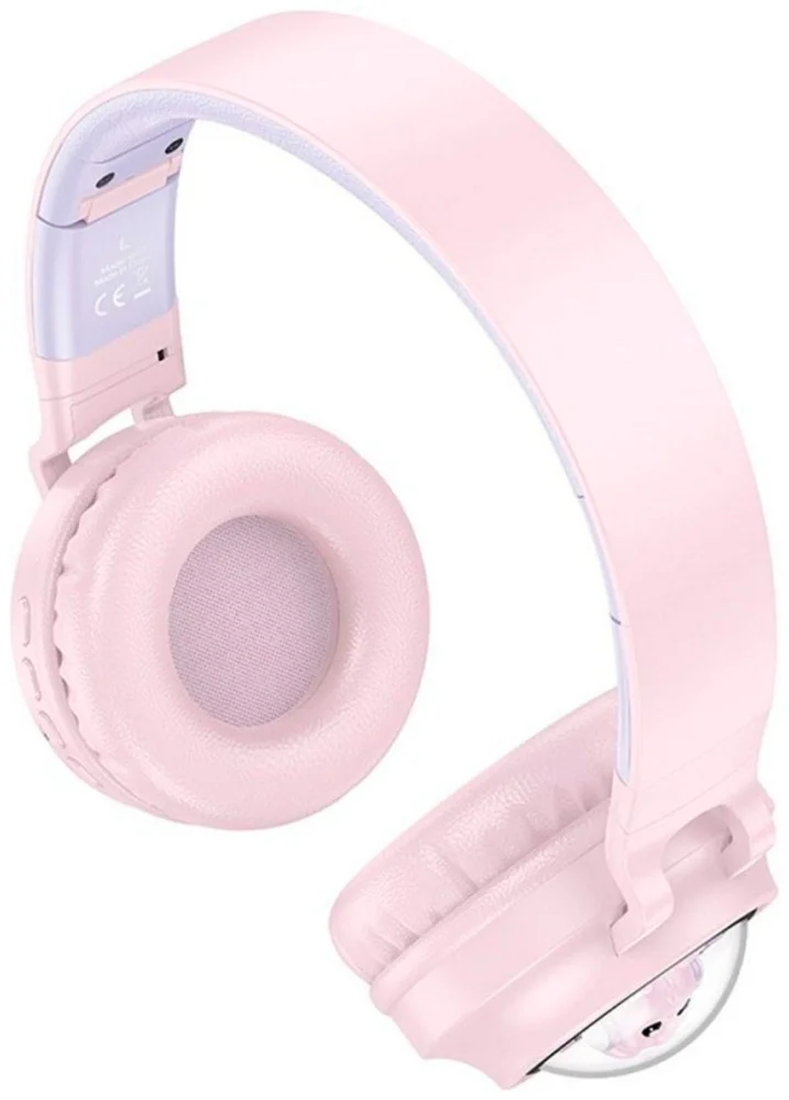 Наушники Hoco W50 Cute Fun Pink купить,NaN