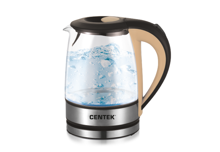 Электрочайник Centek CT-0047 коричневый