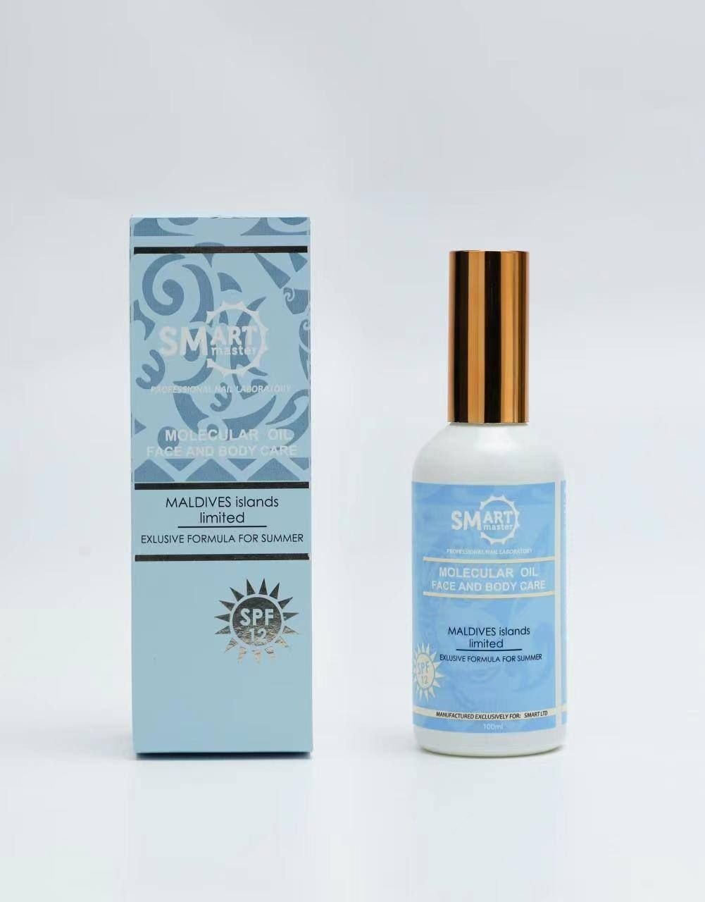 SMART master Molecular Oil Maldives масло для тела 100 мл купить,NaN