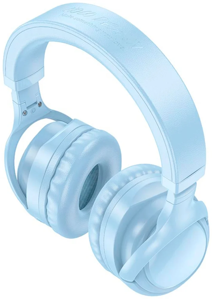 Наушники Hoco W48 Focus RGB Blue купить,NaN