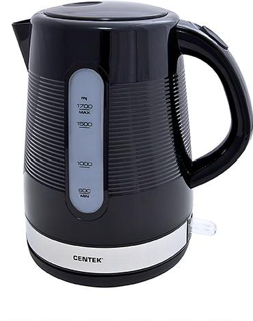 Электрочайник Centek CT-0027 1.7л черный купить,NaN