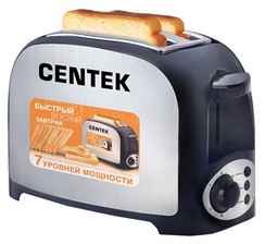 Тостер Centek CT-1421 черный