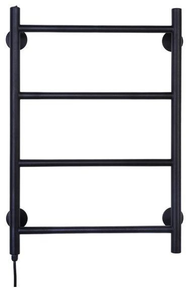 Полотенцесушитель ОЛИМП электрический Elpst4-4060-black-m, лесенка 40x60 см