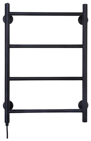 Полотенцесушитель ОЛИМП электрический Elpst4-4060-black-m, лесенка 40x60 см купить,75704