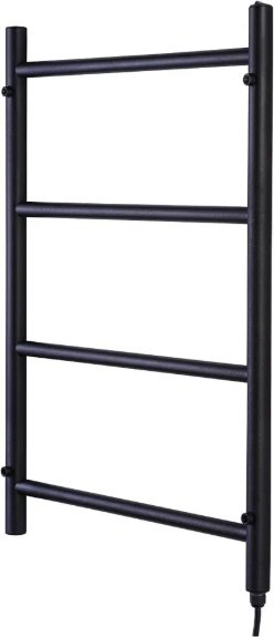 Полотенцесушитель ОЛИМП электрический Elpst4-4060-black-m, лесенка 40x60 см